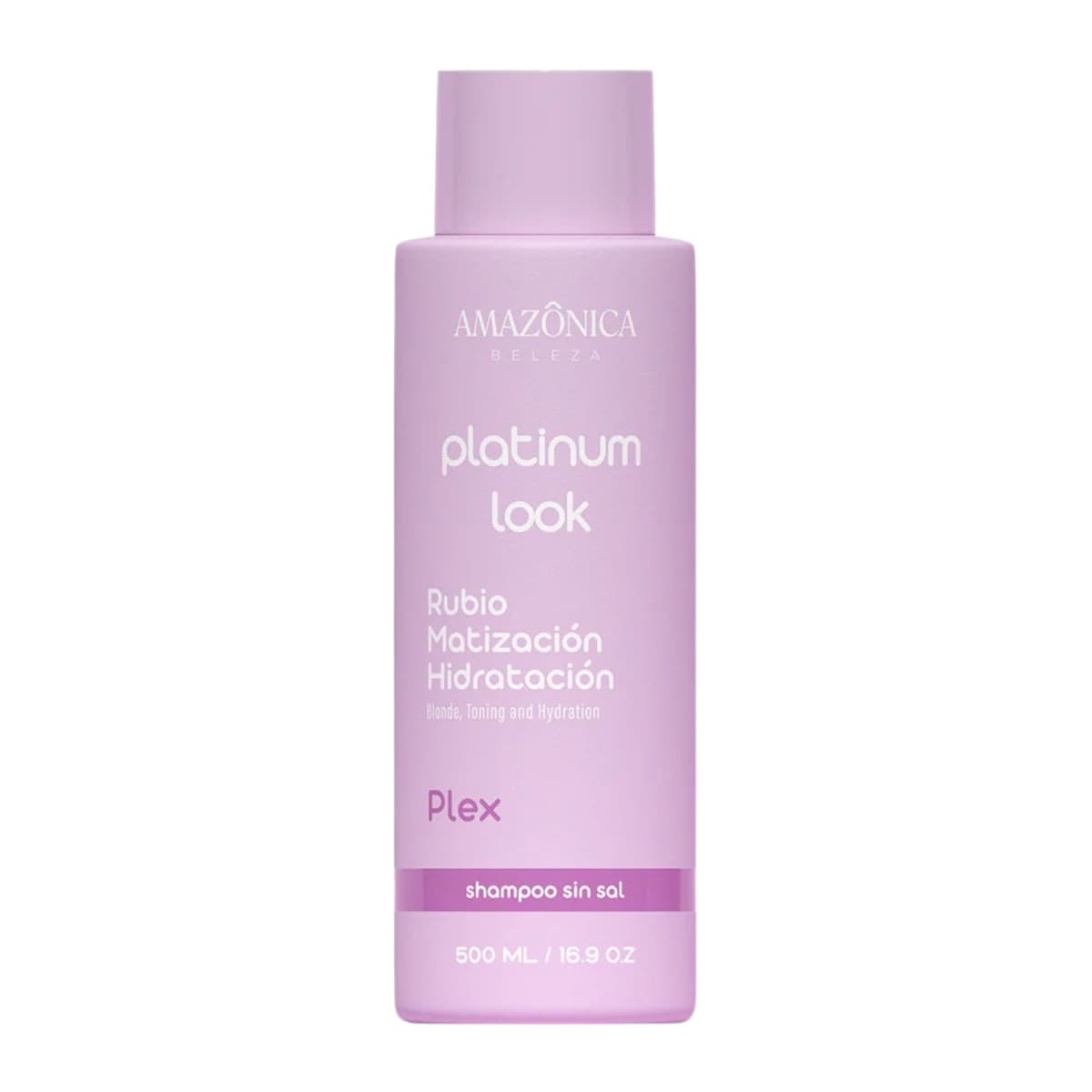 Imagen de Shampoo platinum look 500 ml de AMAZONICA